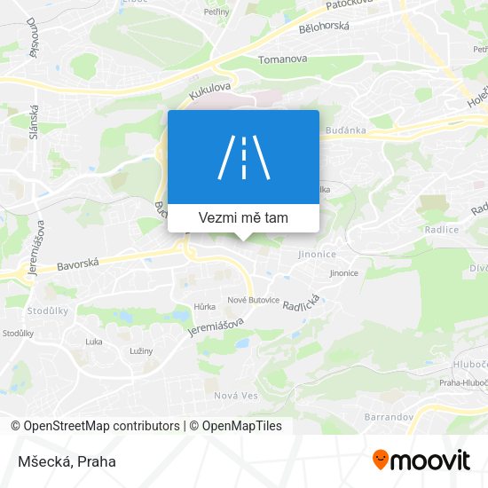 Mšecká mapa
