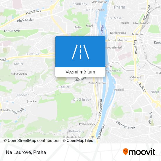 Na Laurové mapa