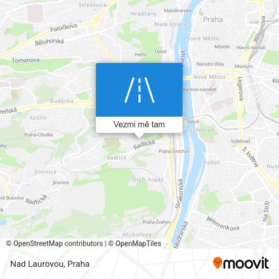 Nad Laurovou mapa