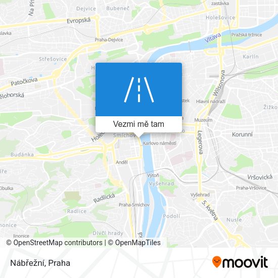 Nábřežní mapa