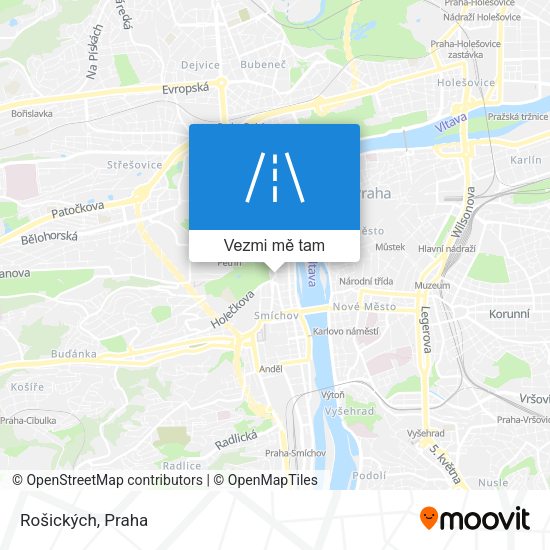 Rošických mapa