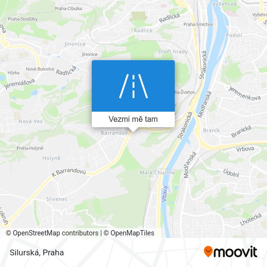 Silurská mapa