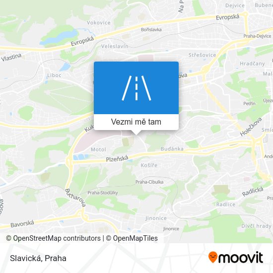 Slavická mapa