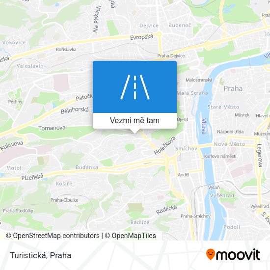 Turistická mapa