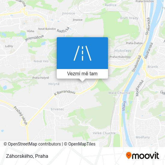 Záhorského mapa