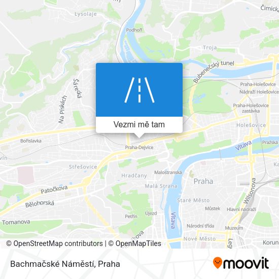 Bachmačské Náměstí mapa