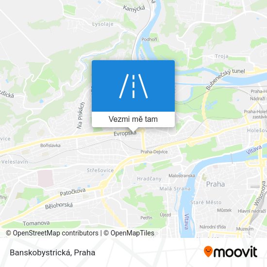 Banskobystrická mapa