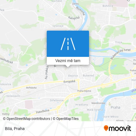 Bílá mapa