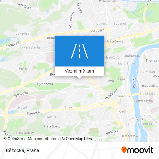 Běžecká mapa