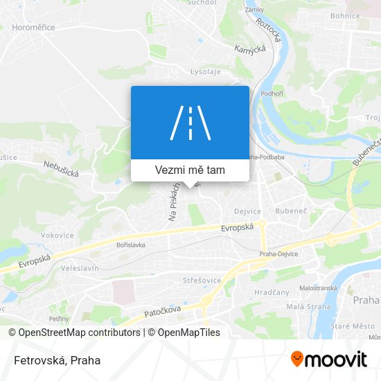 Fetrovská mapa