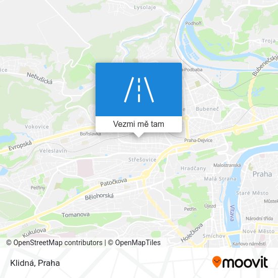 Klidná mapa