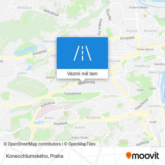 Konecchlumského mapa
