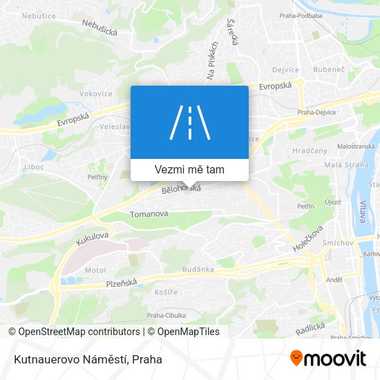 Kutnauerovo Náměstí mapa