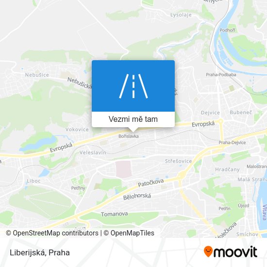 Liberijská mapa