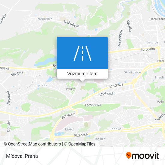 Míčova mapa