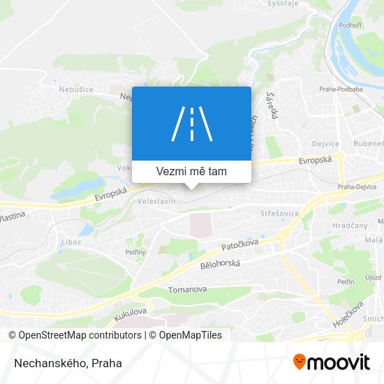 Nechanského mapa