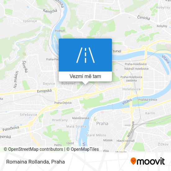 Romaina Rollanda mapa