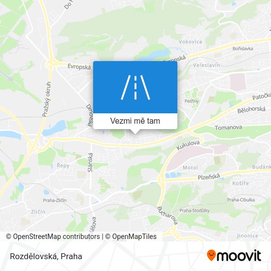 Rozdělovská mapa