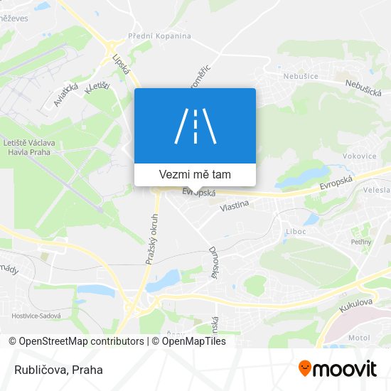 Rubličova mapa