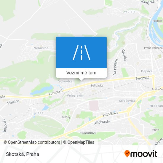 Skotská mapa