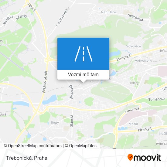 Třebonická mapa