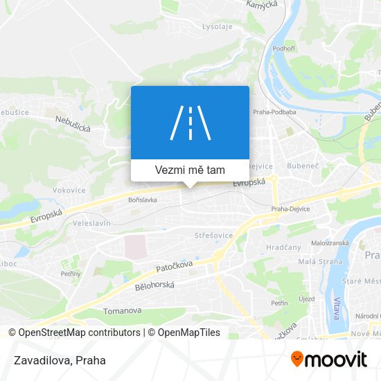 Zavadilova mapa