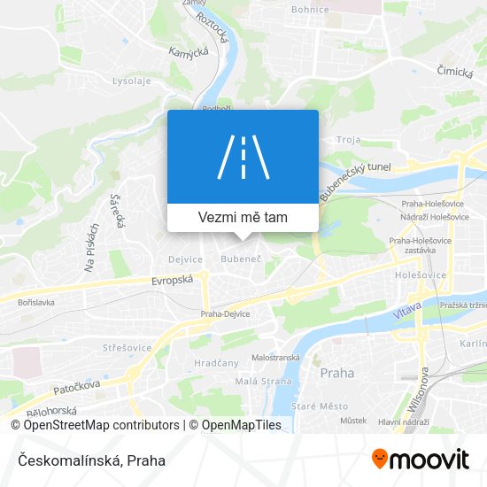 Českomalínská mapa