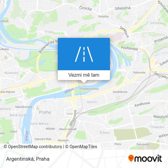 Argentinská mapa
