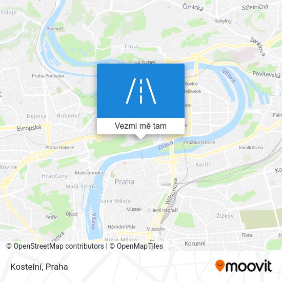 Kostelní mapa
