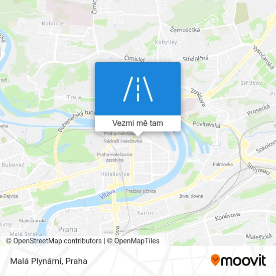Malá Plynární mapa