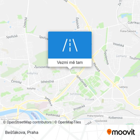 Bešťákova mapa