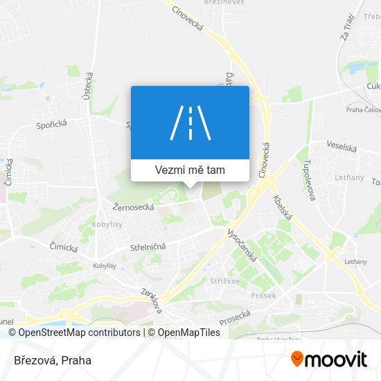 Březová mapa