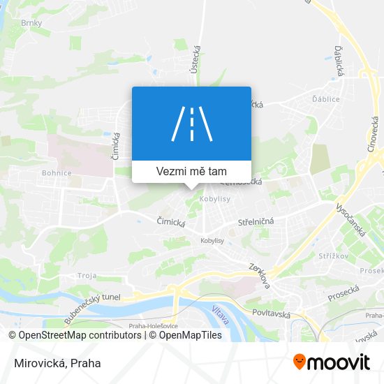 Mirovická mapa