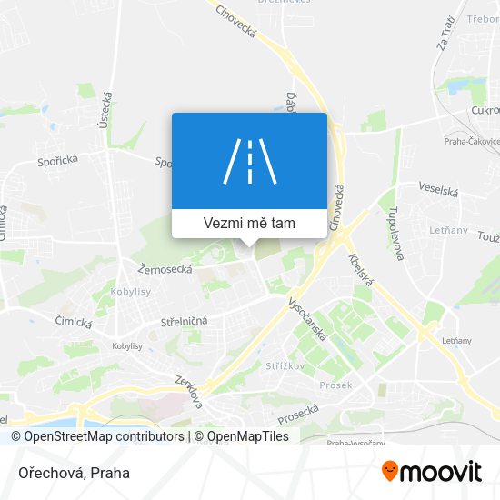 Ořechová mapa