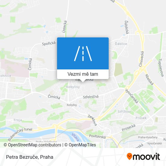 Petra Bezruče mapa