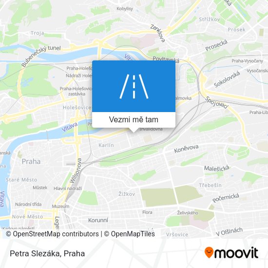 Petra Slezáka mapa