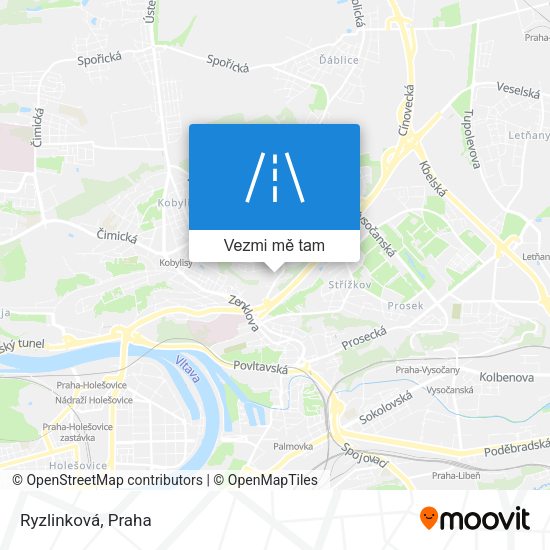 Ryzlinková mapa