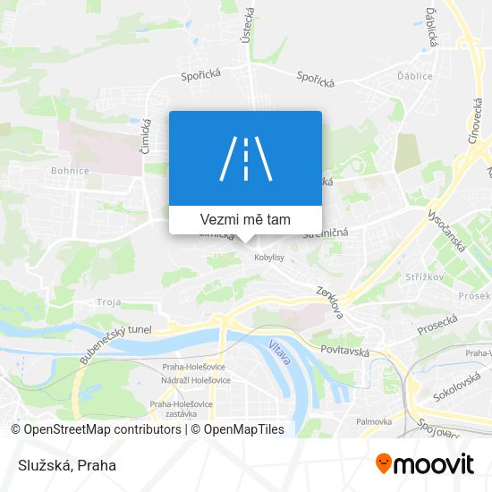 Služská mapa