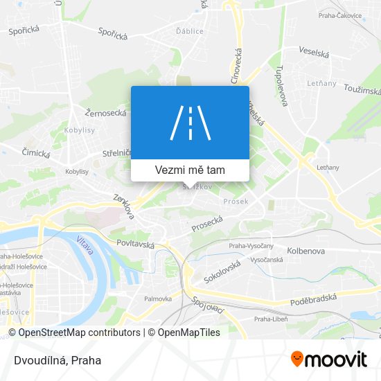 Dvoudílná mapa