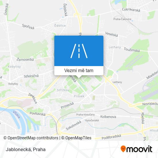 Jablonecká mapa