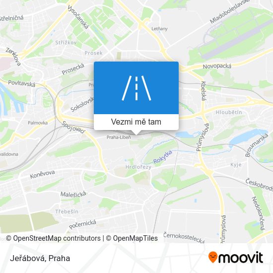 Jeřábová mapa