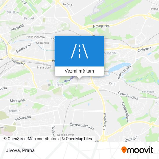 Jívová mapa