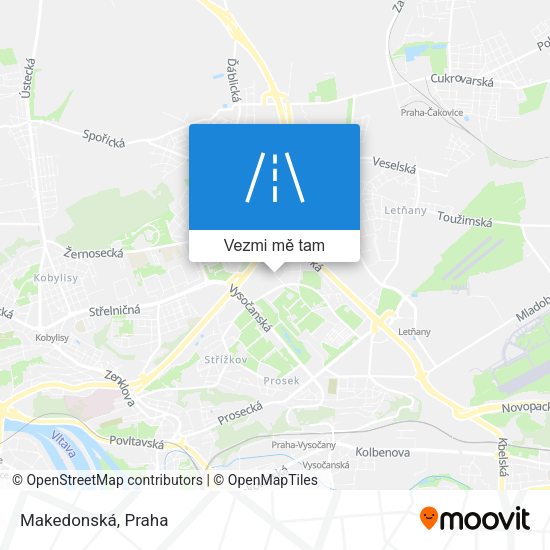 Makedonská mapa