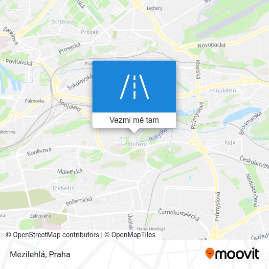 Mezilehlá mapa