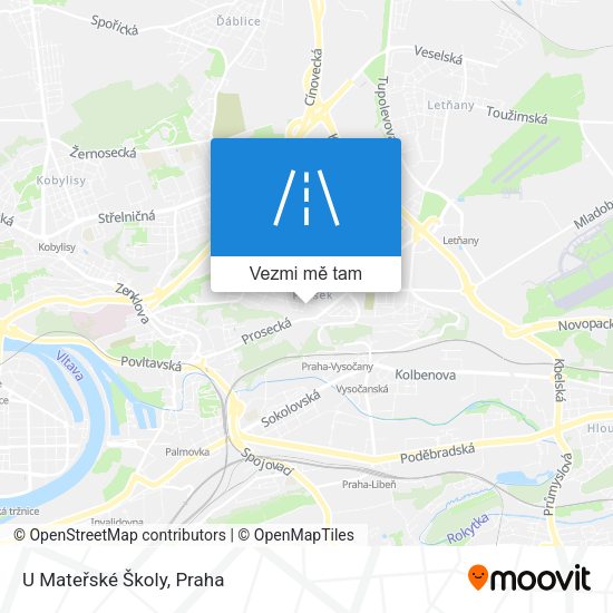 U Mateřské Školy mapa