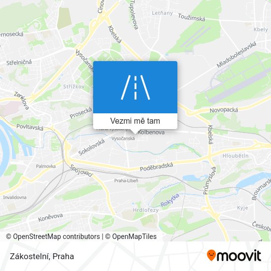 Zákostelní mapa