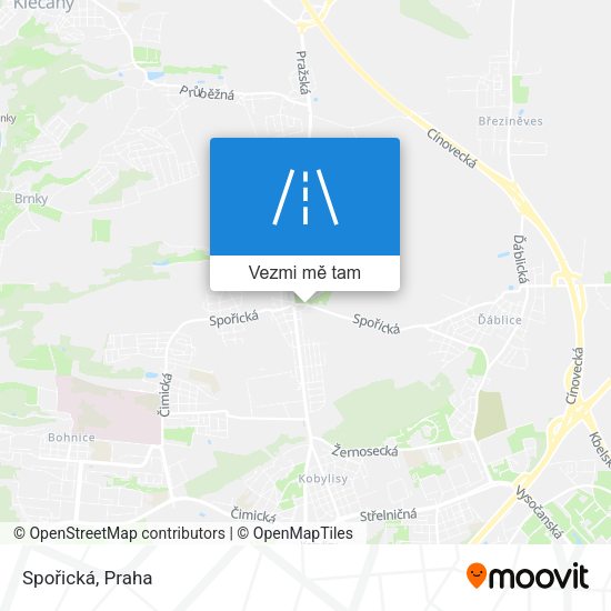 Spořická mapa