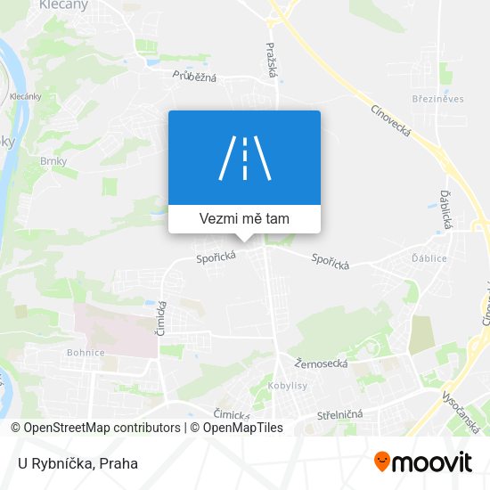 U Rybníčka mapa