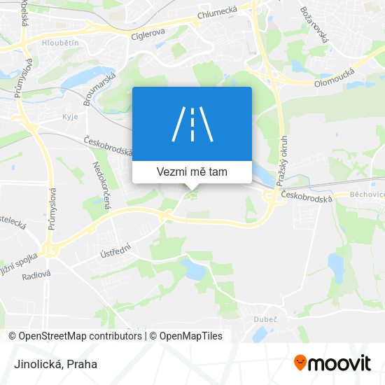Jinolická mapa