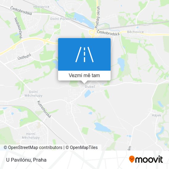 U Pavilónu mapa